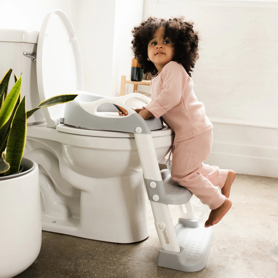 Potty Training Seat with 2 Step Ladder (Adjustable)