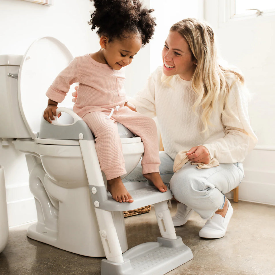Potty Training Seat with 2 Step Ladder (Adjustable)