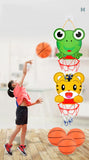 Kids Basketball Hoop Stand Kit Adjustable with Ball Pump