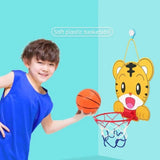 Kids Basketball Hoop Stand Kit Adjustable with Ball Pump