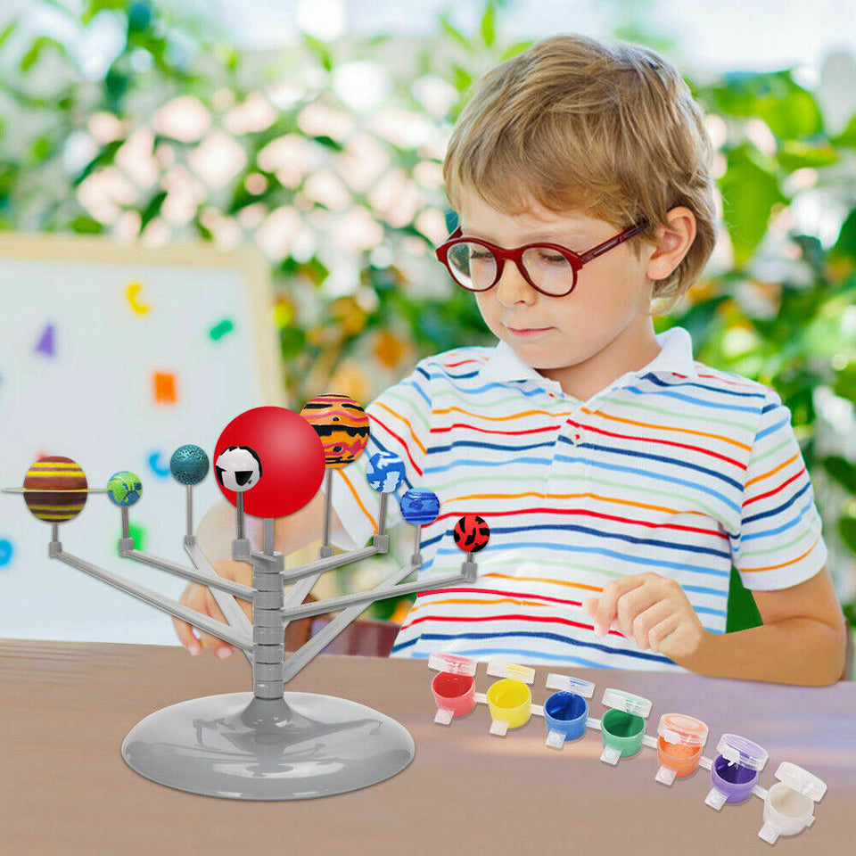 STEM Solar System Rotating Planet