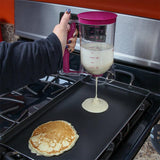 Batter Hand-held Funnel Dispenser for Pancakes, Waffles & Cupcakes