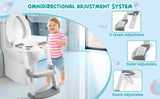 Toilet Potty Training Seat with Step Stool Ladder
