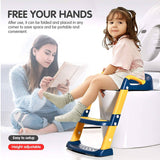 Toilet Potty Training Seat with Step Stool Ladder