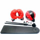 Kids Boxing Stand  + Gloves and Pump (Height-Adjustable)