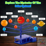 STEM Solar System Rotating Planet