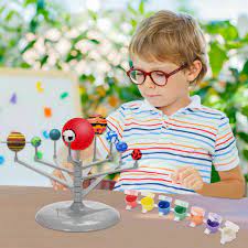 STEM Solar System Rotating Planet