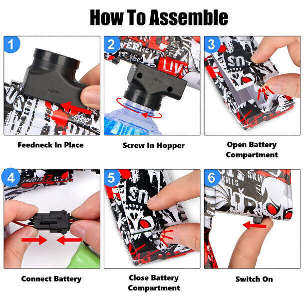 Electric Gel Ball Blaster Gun