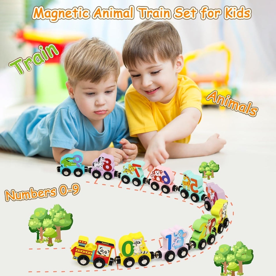 Magnetic Vehicle Number Train