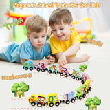 Magnetic Vehicle Number Train