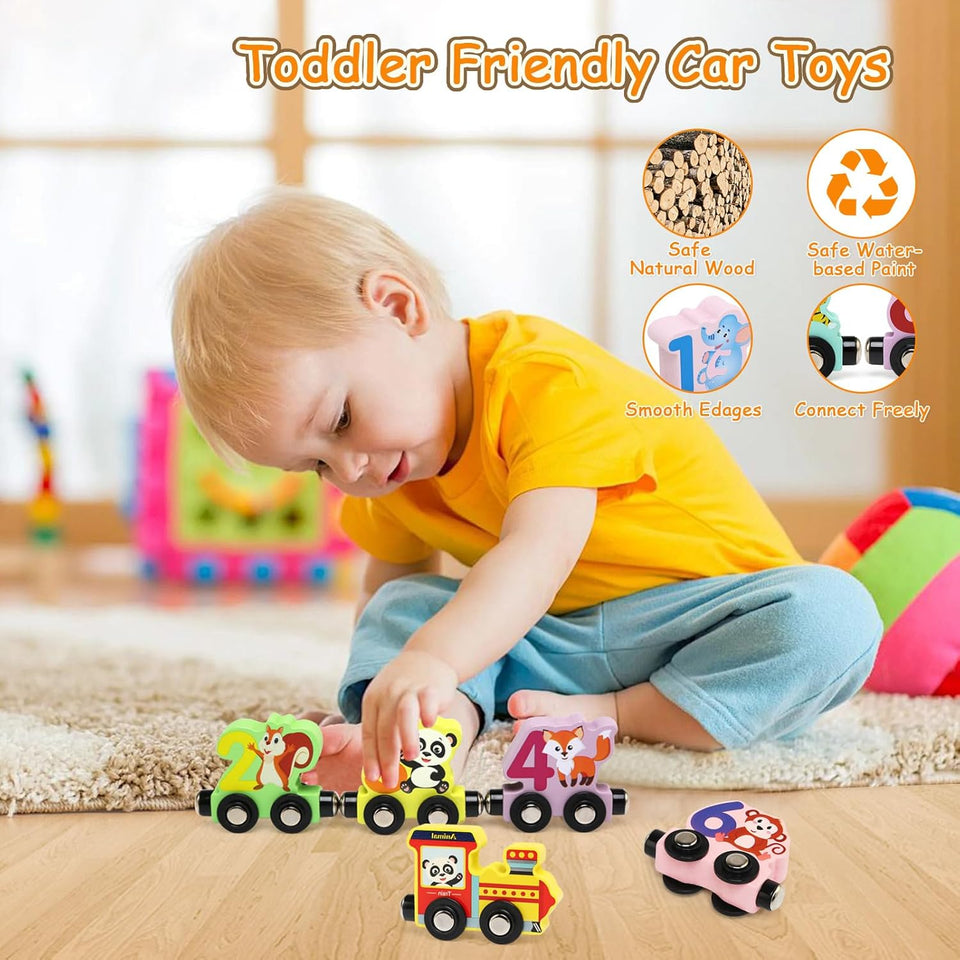 Magnetic Vehicle Number Train