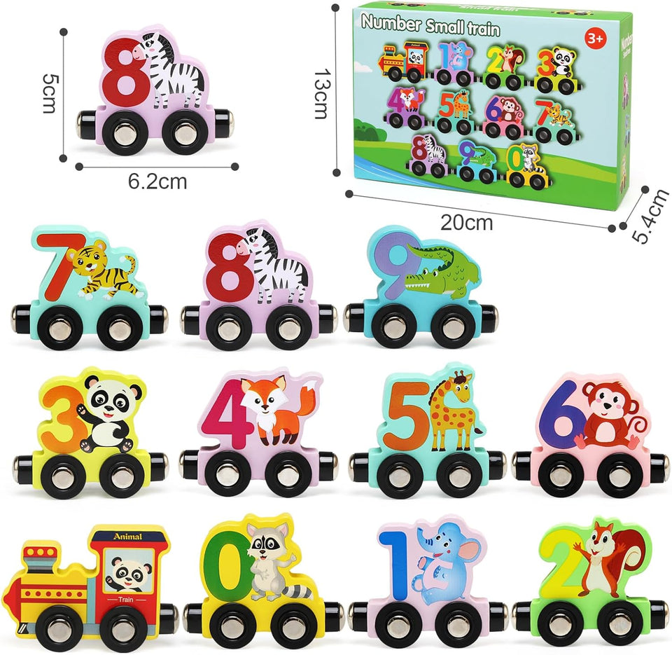Magnetic Vehicle Number Train
