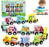 Magnetic Vehicle Number Train