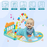 MUSICAL BABY PLAY GYM PIANO FITNESS RACK