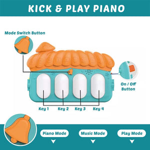 MUSICAL BABY PLAY GYM PIANO FITNESS RACK