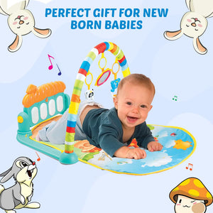 MUSICAL BABY PLAY GYM PIANO FITNESS RACK