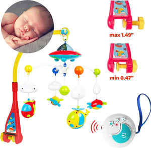 Musical Baby Crib Mobile with Music and Lights