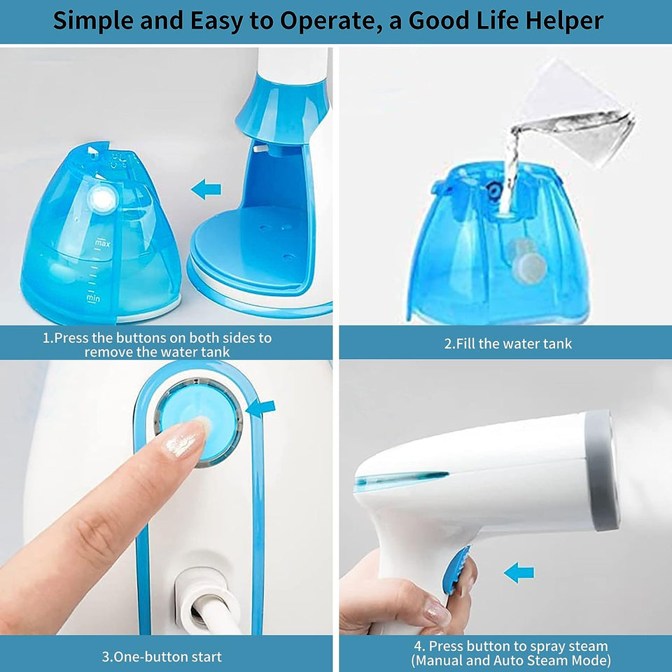 Portable Handheld Garment Clothes Steamer