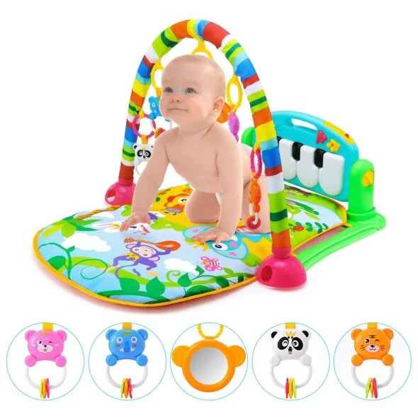 MUSICAL BABY PLAY GYM PIANO FITNESS RACK