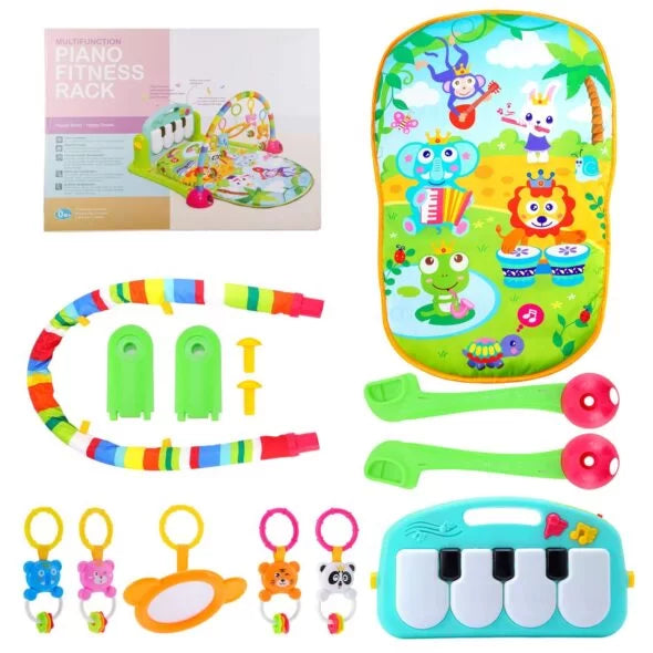 MUSICAL BABY PLAY GYM PIANO FITNESS RACK