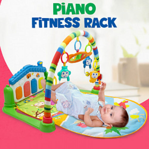 MUSICAL BABY PLAY GYM PIANO FITNESS RACK