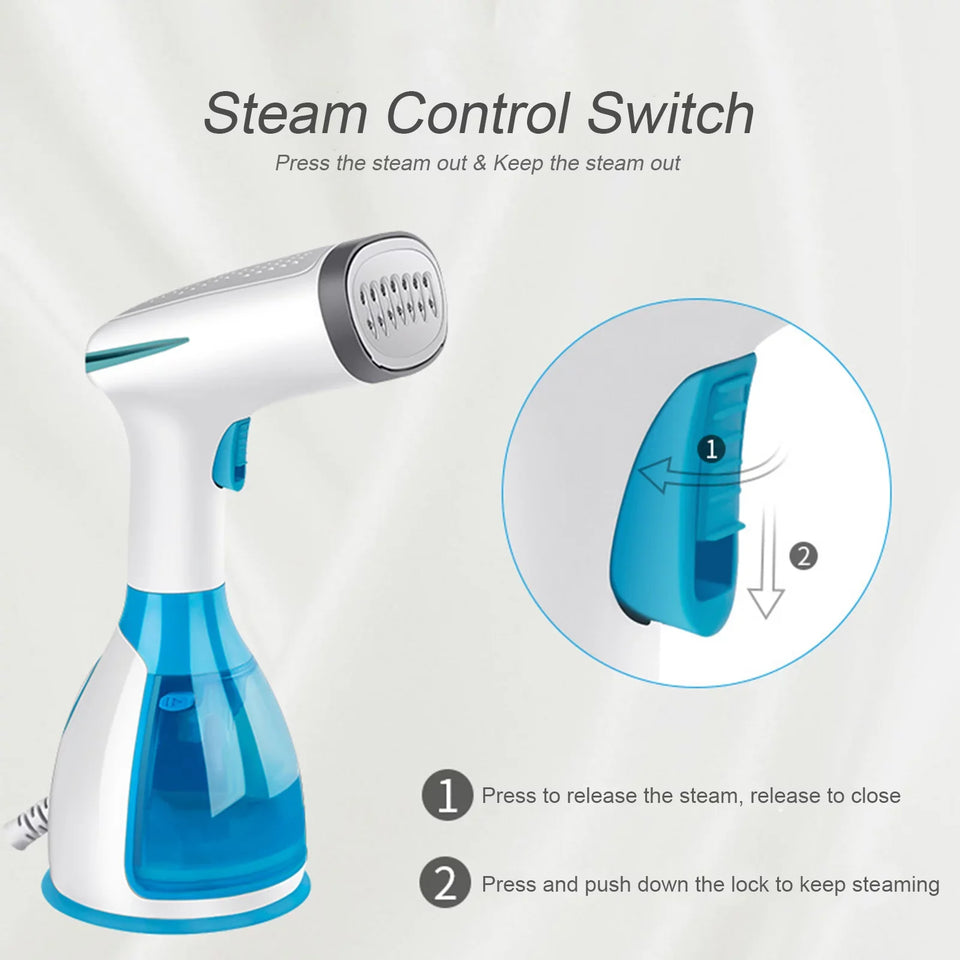 Portable Handheld Garment Clothes Steamer